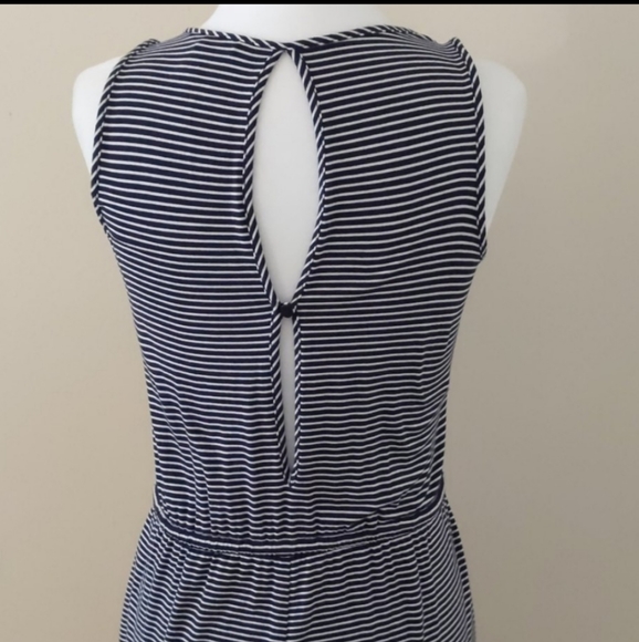 Navy & white Banana Republic dress - Picture 4 of 7